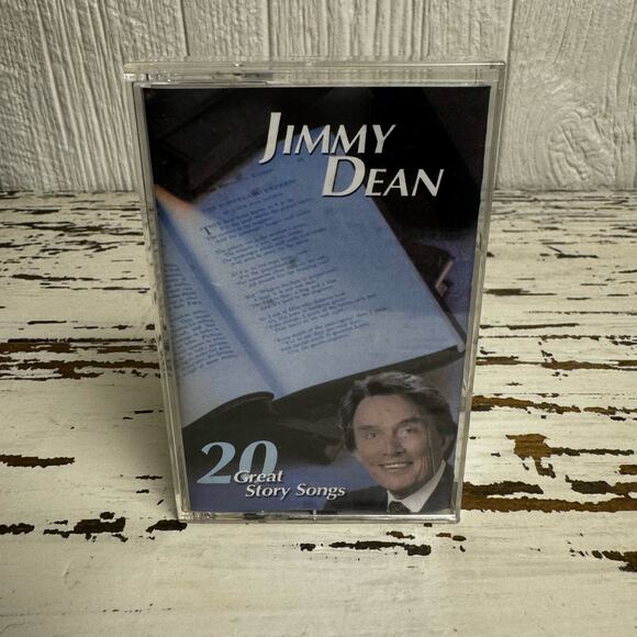 Jimmy Dean 20 Great Story Songs 1999 Curb Records Cassette Vintage Country Rock - Picture 5 of 6